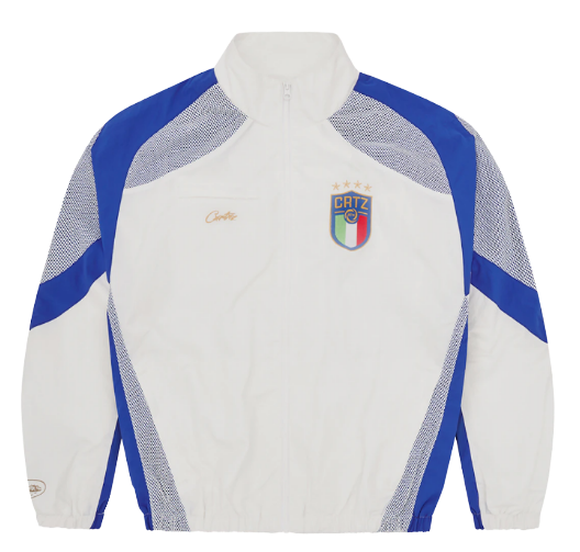 Corteiz Italia Shuku Jacket - White/Blue