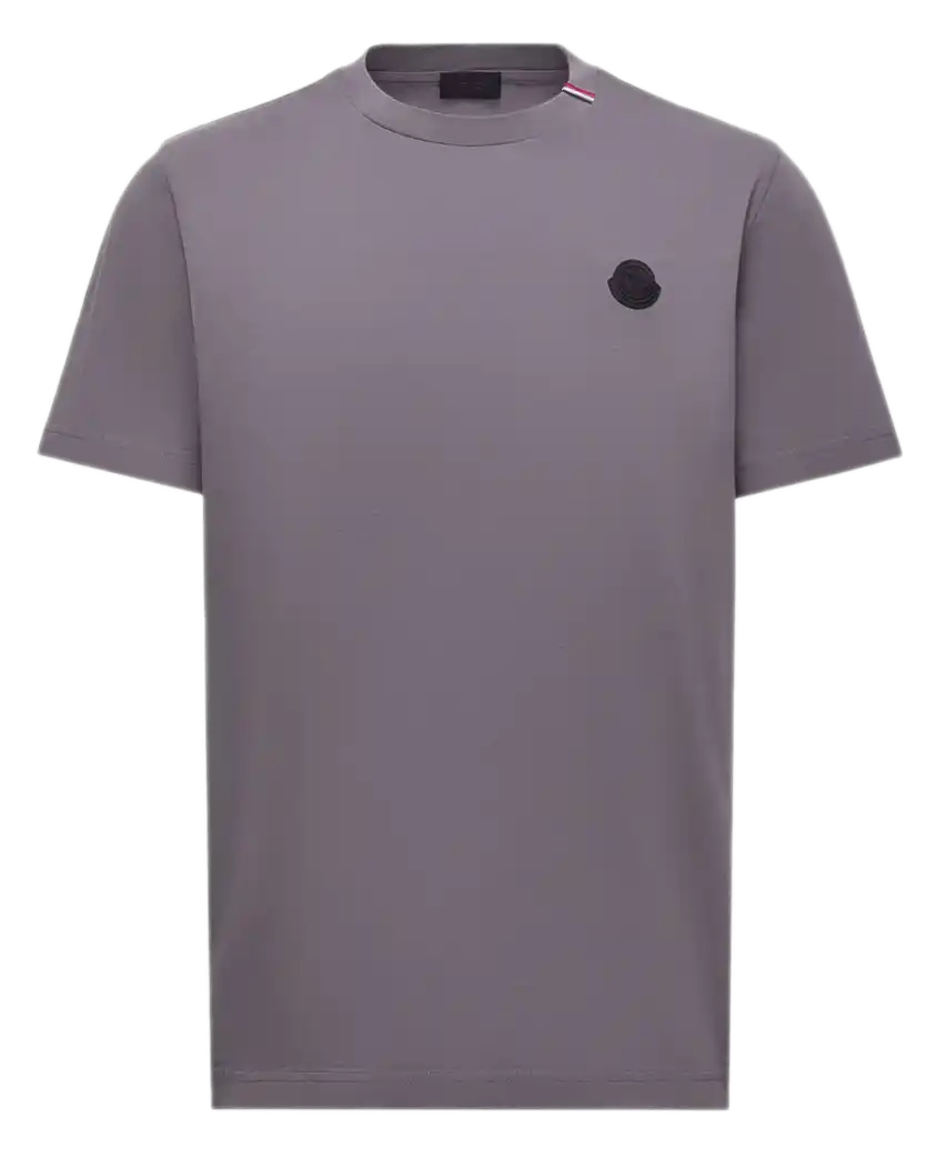 Moncler Cotton T-Shirt - Dark Grey