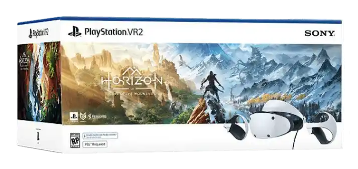 Sony PlayStation VR2 Headset Horizon Call of the Mountain Bundle