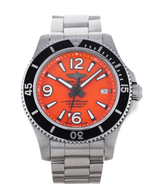 Breitling SuperOcean Automatic Orange Dial - 42mm, Steel (2019)