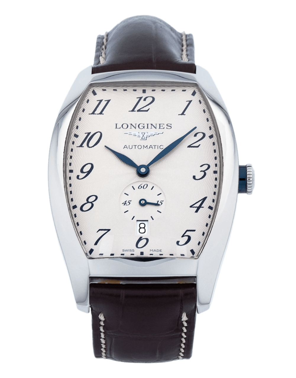 Longines Evidenza Silver Arabic Dial - 33mm, Steel (2013)