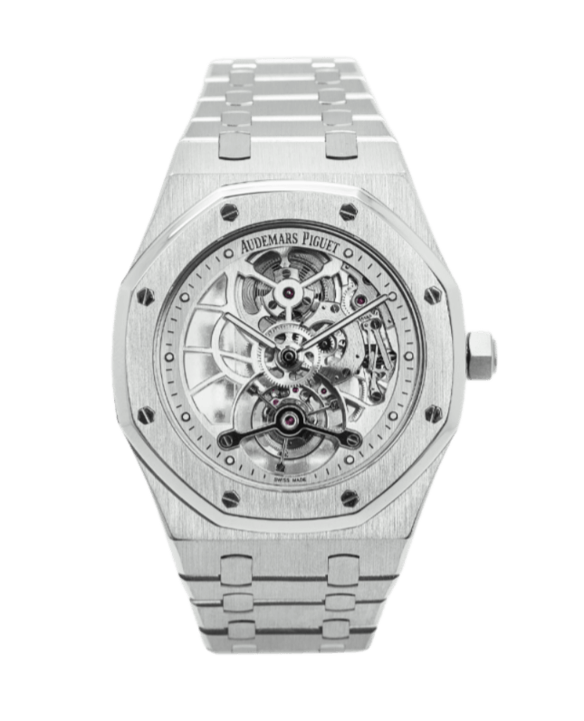 Audemars Piguet Royal Oak Tourbillon Extra-thin Openworked - 41mm, Steel