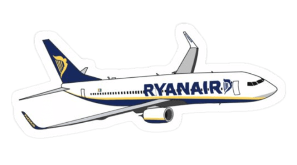 Ryanair Sticker