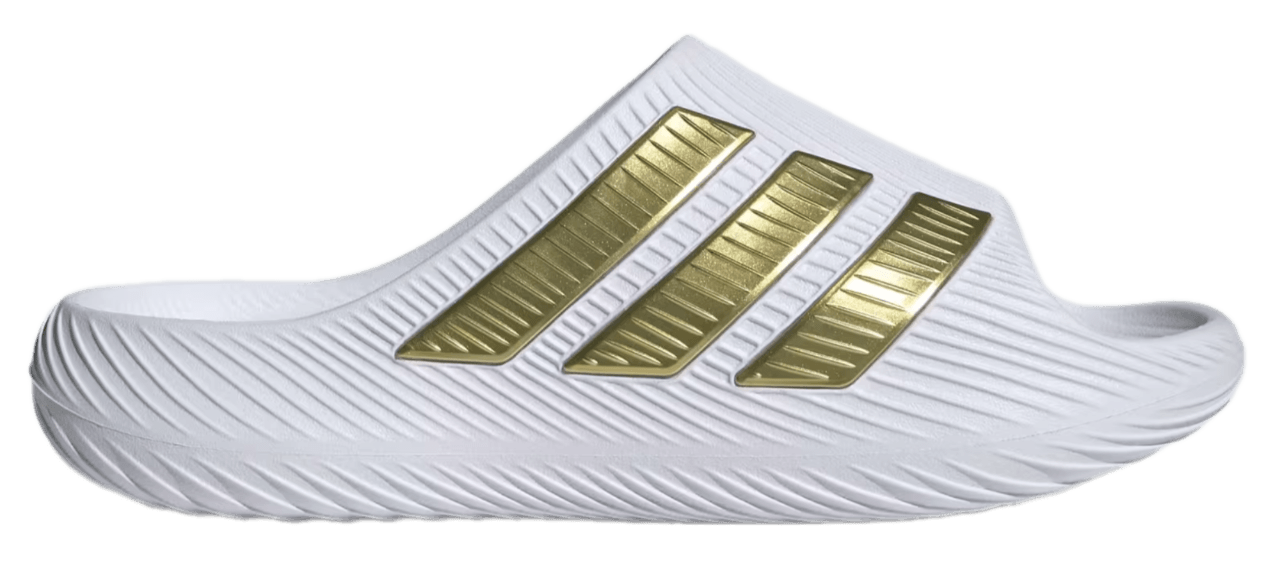 adidas Purechill Slides - White/Gold