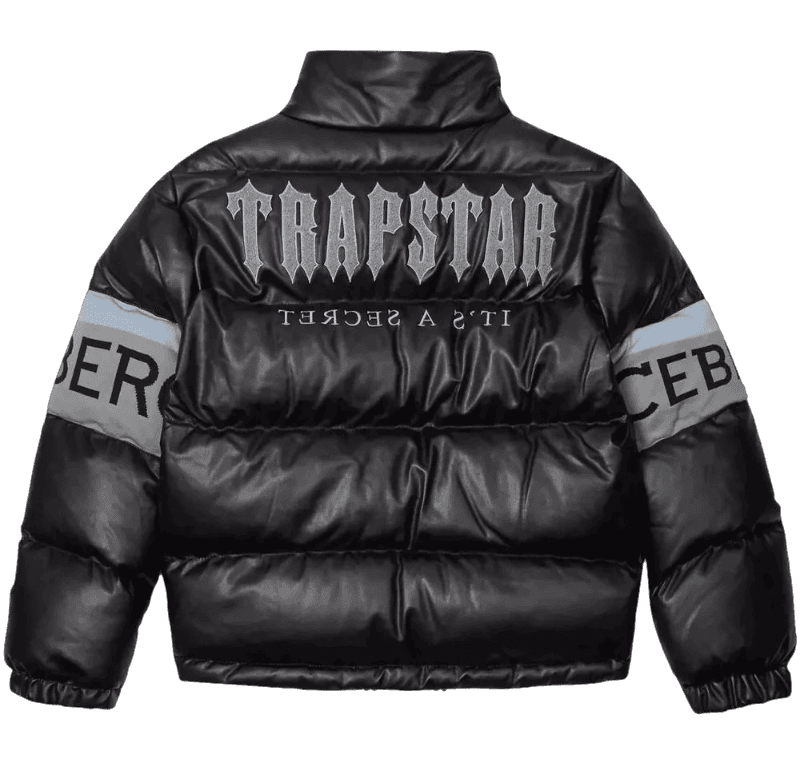 Trapstar x Iceberg Puffer Jacket - Black