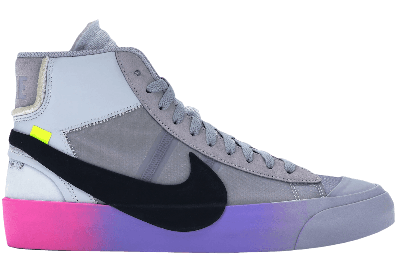 Nike Blazer Mid - Off-White Wolf Grey Serena Queen