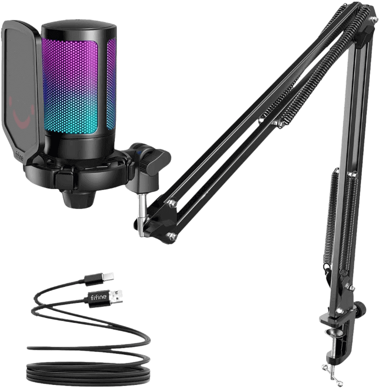 FIFINE Gaming PC USB Microphone
