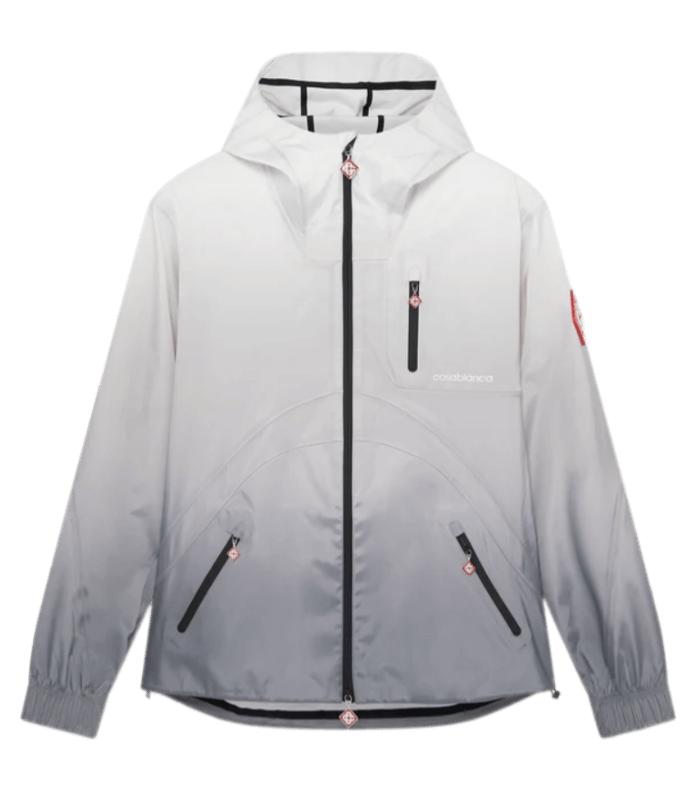 Casablanca Gradient Waterproof Jacket - Silver
