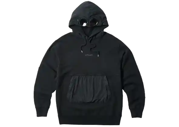 Palace C.P. Company Goggle Hoodie - Black