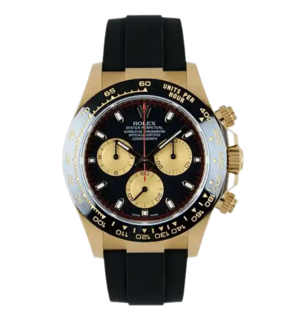 Rolex Daytona Black Dial - 40mm, Yellow Gold (2021)