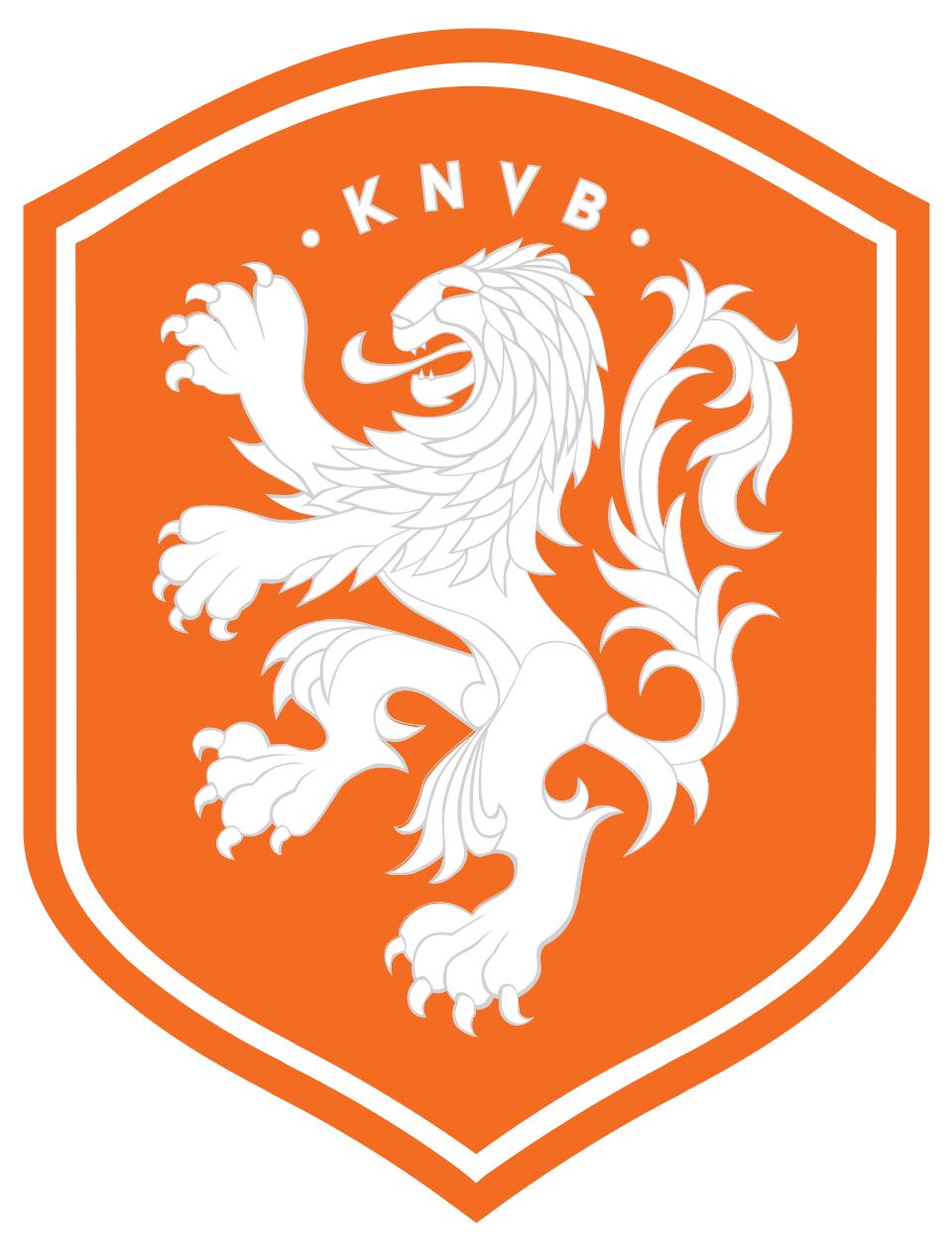 Netherlands Football Team Logo Sticker