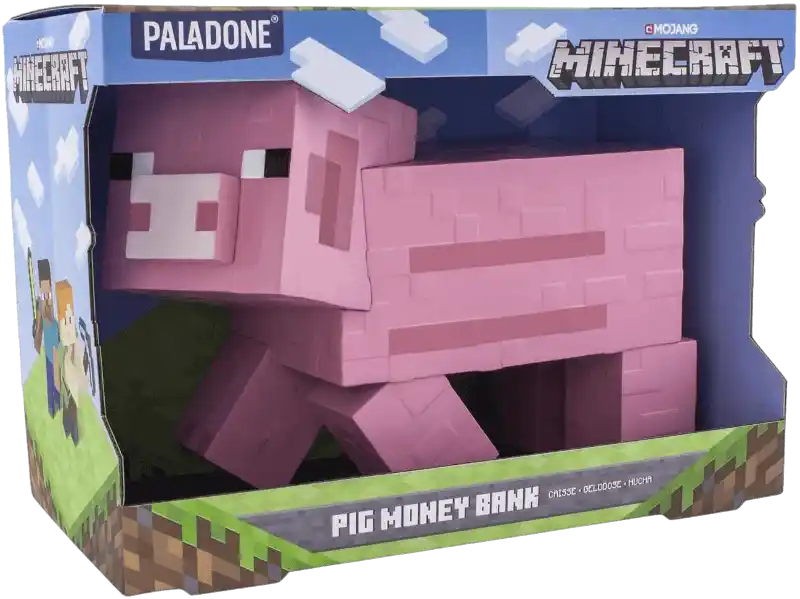 Minecraft Pig Money Bank