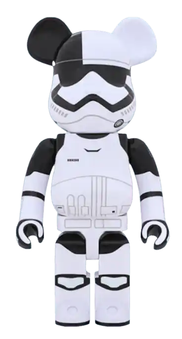 Bearbrick x Star Wars First Order Stormtrooper Executioner 1000% - Multi