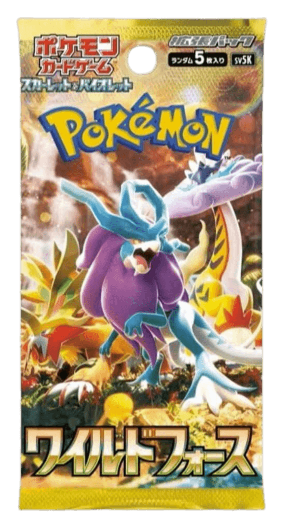 Pokémon Wild Force Japanese Booster