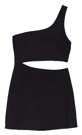 Victoria's Secret Cut-Out Swim Dress - Black