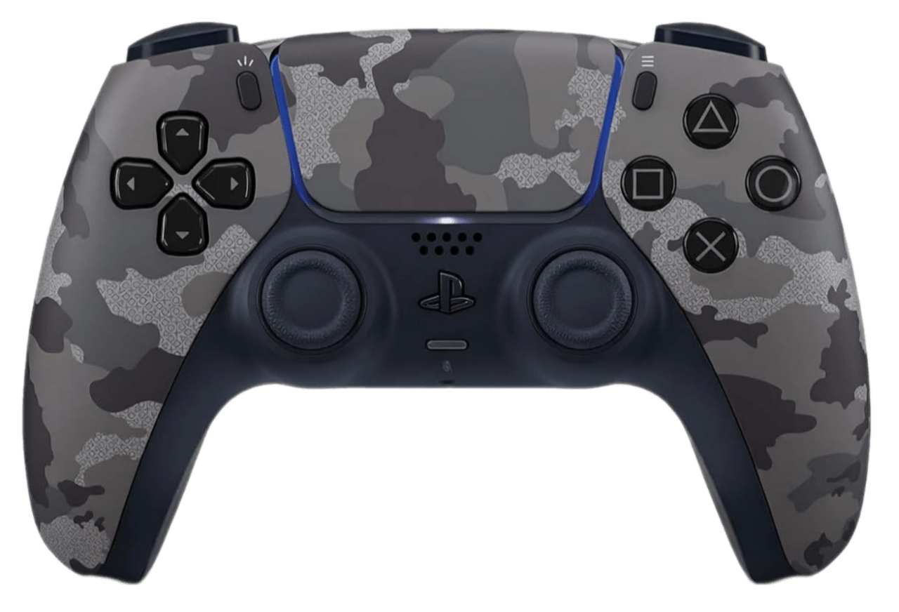 Sony Official PlayStation 5 DualSense Wireless Controller - Gray Camouflage