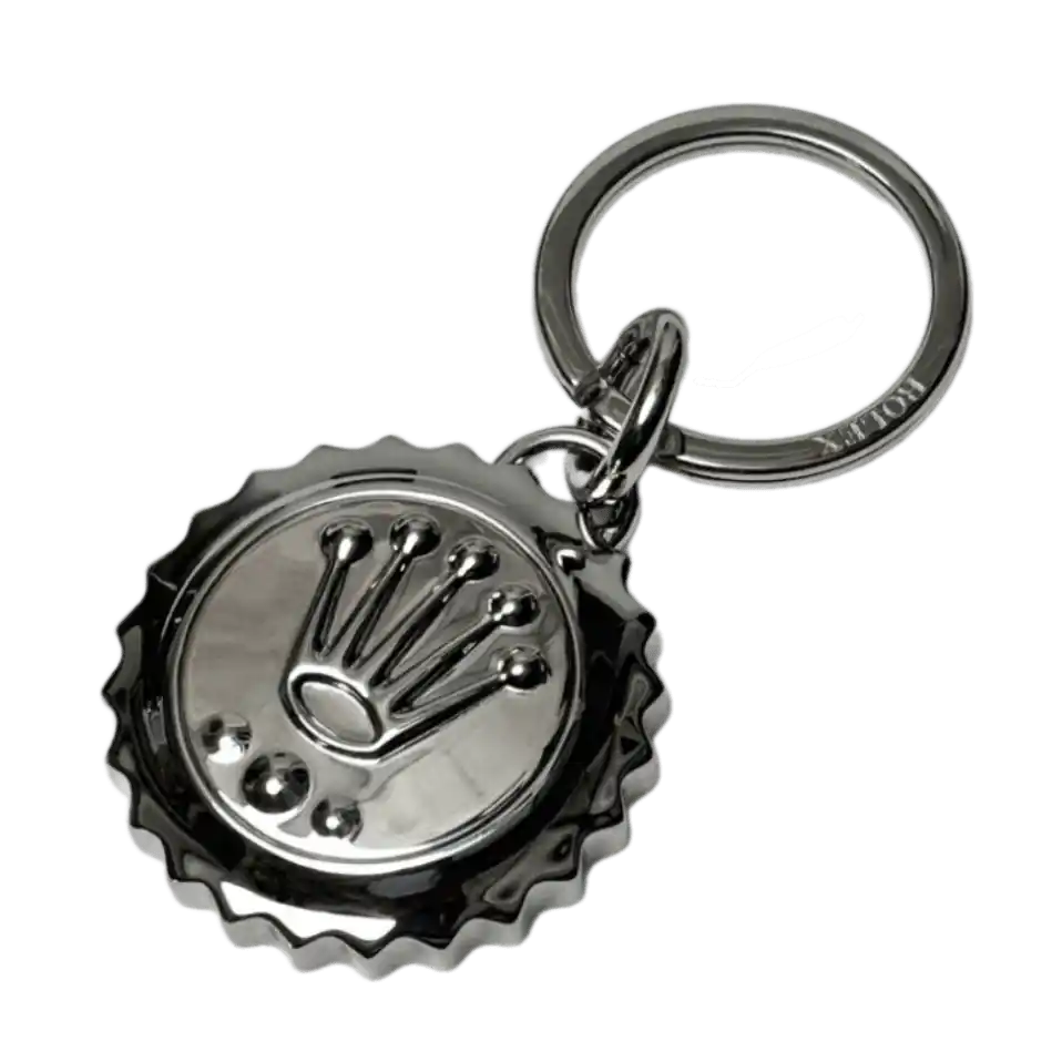 Rolex Triplock Emblem Keyring