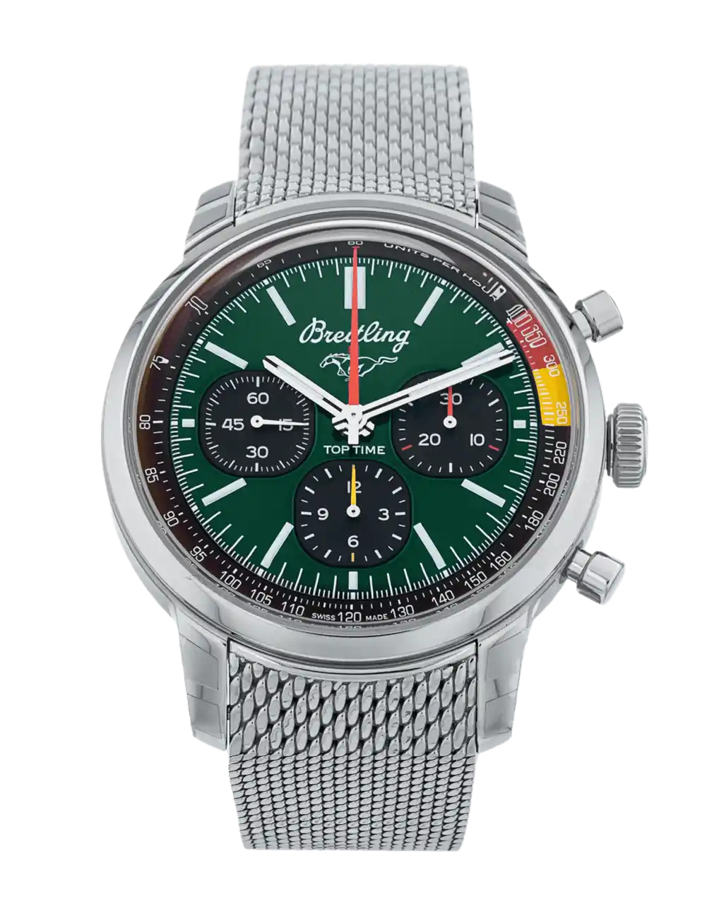 Breitling Top Time Green Dial - 41mm, Steel (2023)