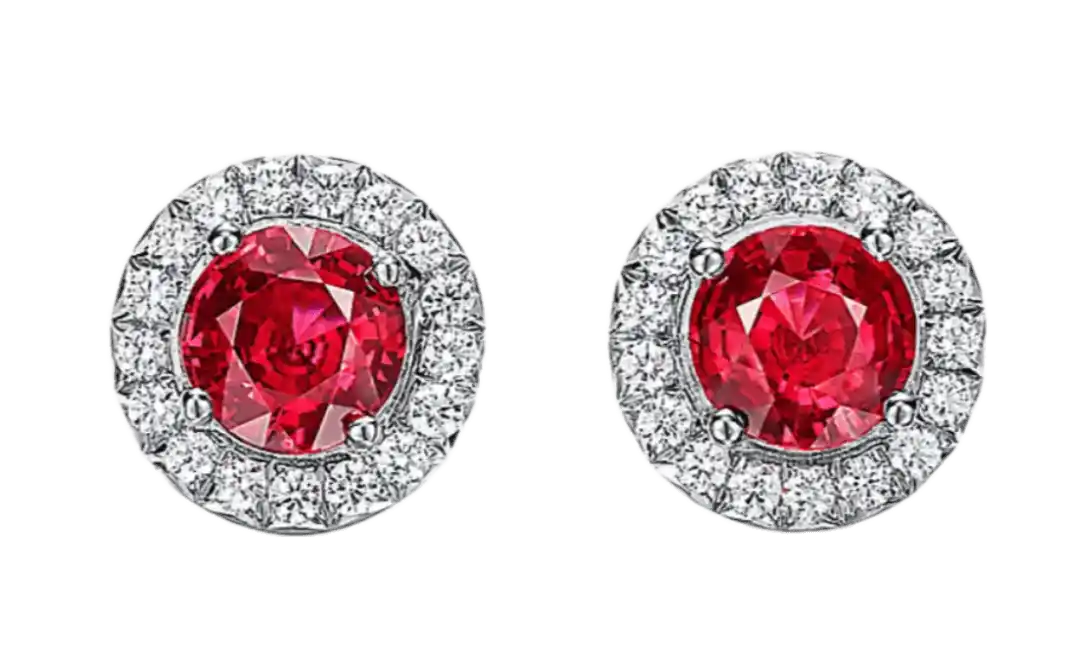 Tiffany Soleste Earrings - Ruby