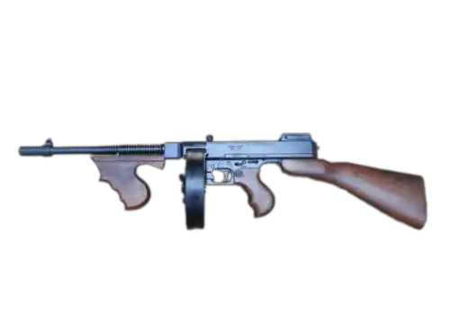 Thompson 1921 Metal Replica Submachine Gun