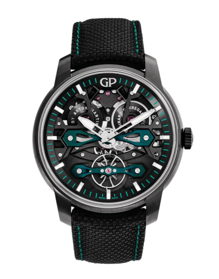 Girard Perregaux x Aston Martin Titanium Neo Bridges - 45mm, Titanium