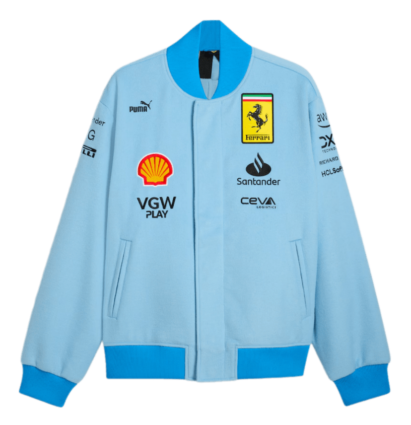 Scuderia Ferrari Puma Special Edition Miami Varsity Jacket