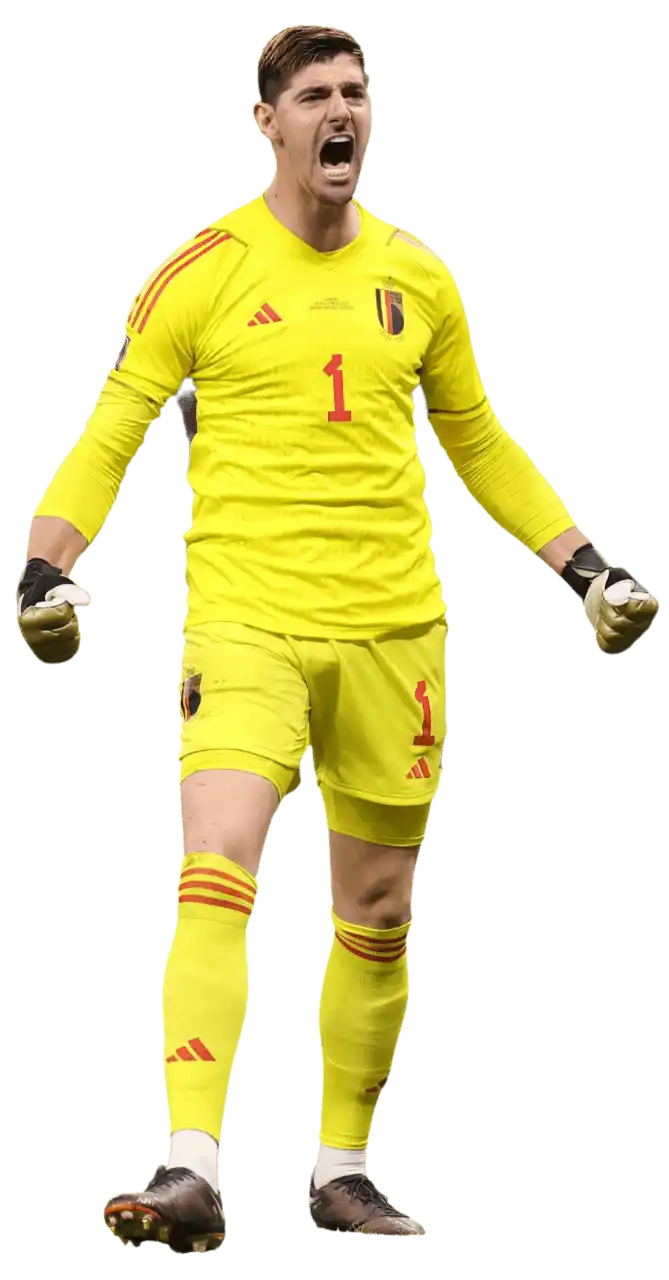 Thibaut Courtois, Belgium Sticker