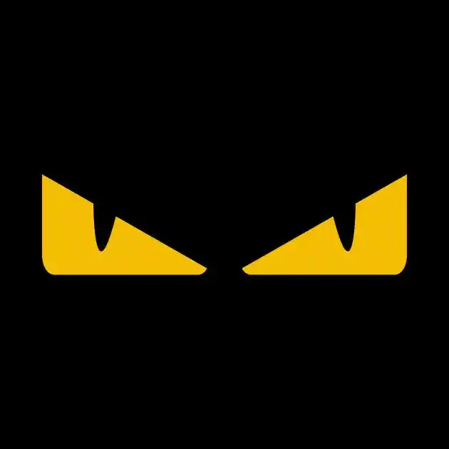 Fendi Eyes Sticker