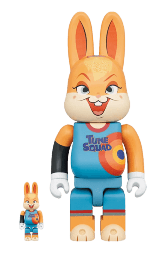 Bearbrick x Space Jam: A New Legacy Rabbrick Lola Bunny 100% and 400% Set