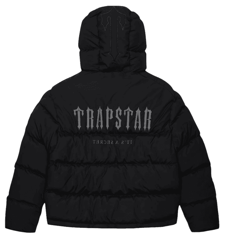 Trapstar Decoded 2.0 Hooded Puffer Jacket - Black