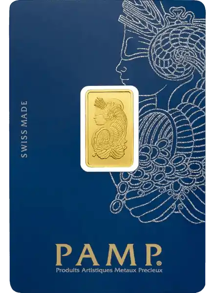 10 gram Gold Bar - PAMP Suisse Lady Fortuna