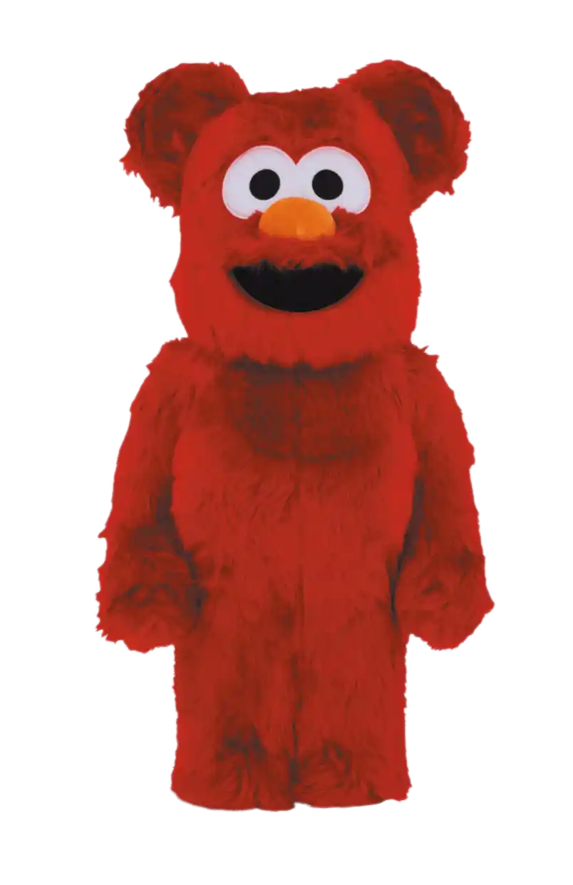 Bearbrick x Sesame Street Elmo Costume Ver. 2 1000%