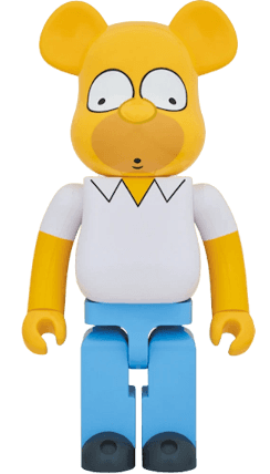 Bearbrick x The Simpsons Homer Simpson 1000% - Multi