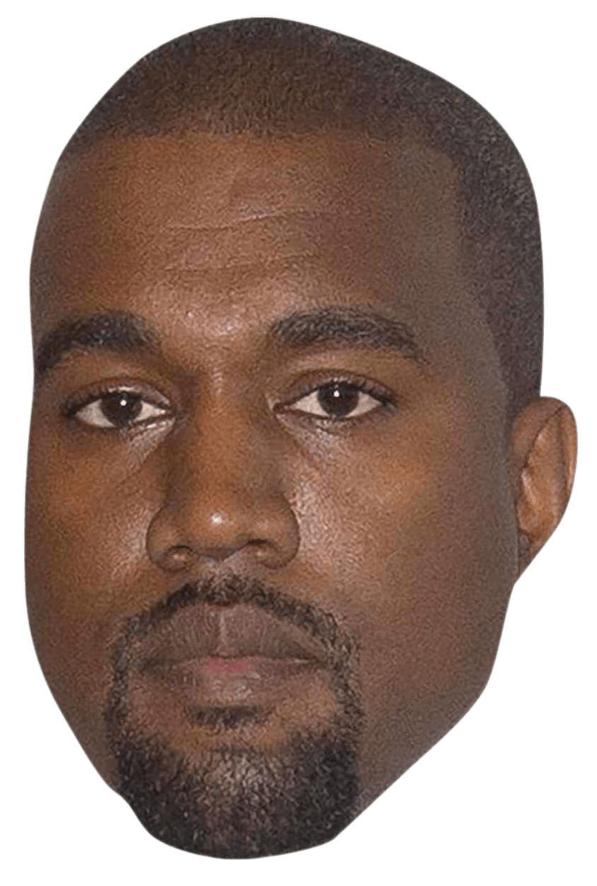 Kanye West Face Cutout