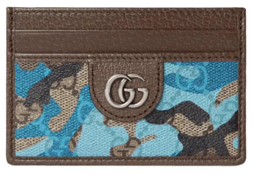Gucci GG Card Case - Blue