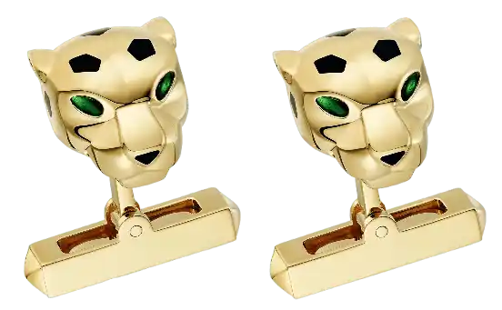 Panthère De Cartier Cufflinks - Yellow Gold