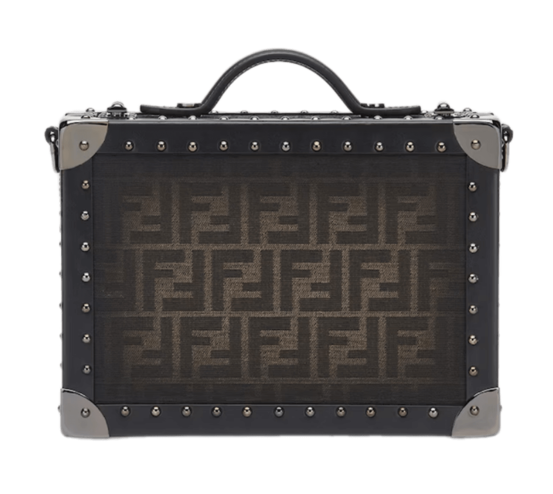Fendi Timeless FF Eclissi Trunk Small - Brown