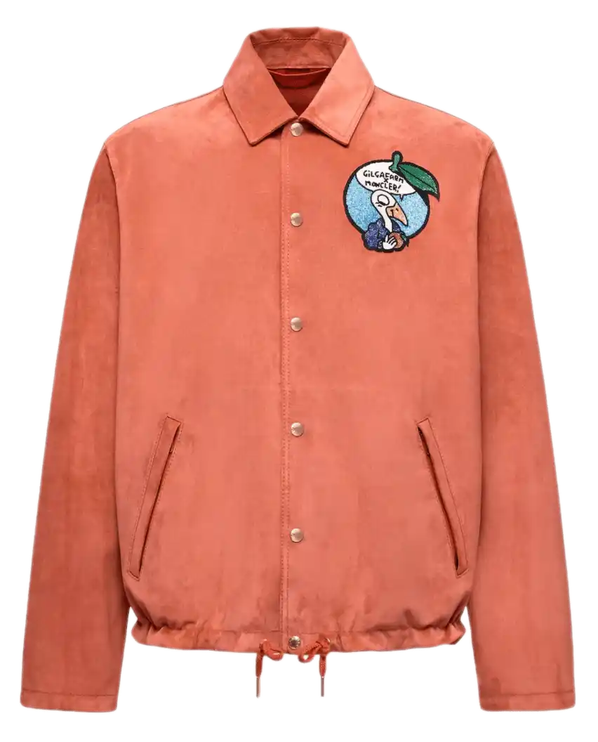 Moncler x Gilga Farm by Donald Glover Navel Suede Shirt Jacket