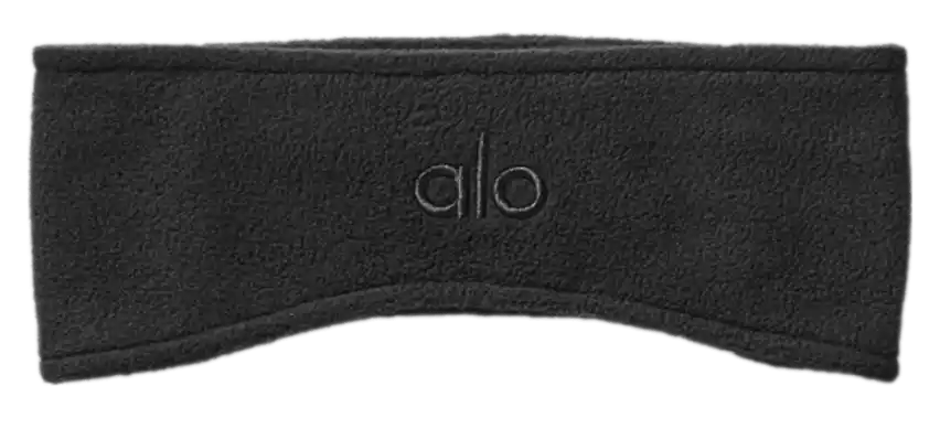 Alo Polar Fleece Ear Warmer - Black