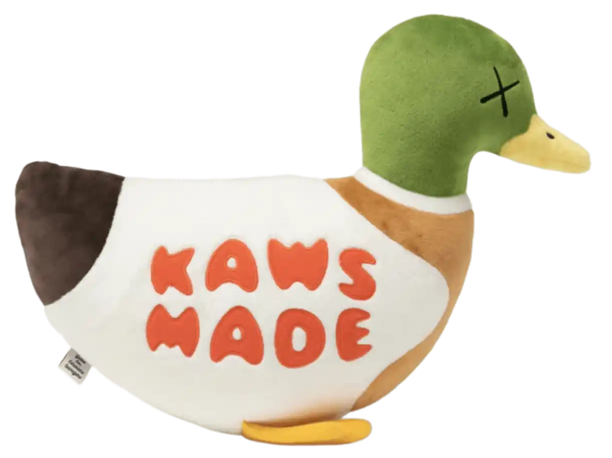 KAWS x Human Made Duck Plush Down Doll