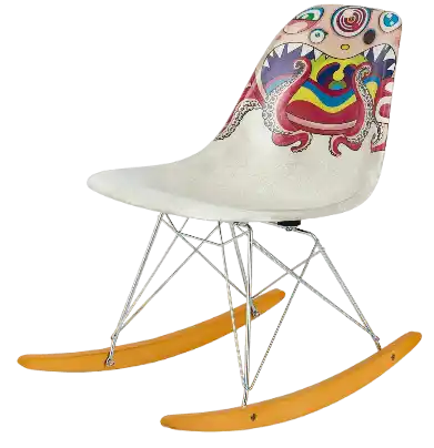 Takashi Murakami x Complexcon x Modernica Dobtopus Rocking Chair