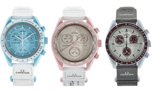 Swatch x Omega Bioceramic Moon Top 3 Set - Uranus, Venus & Pluto