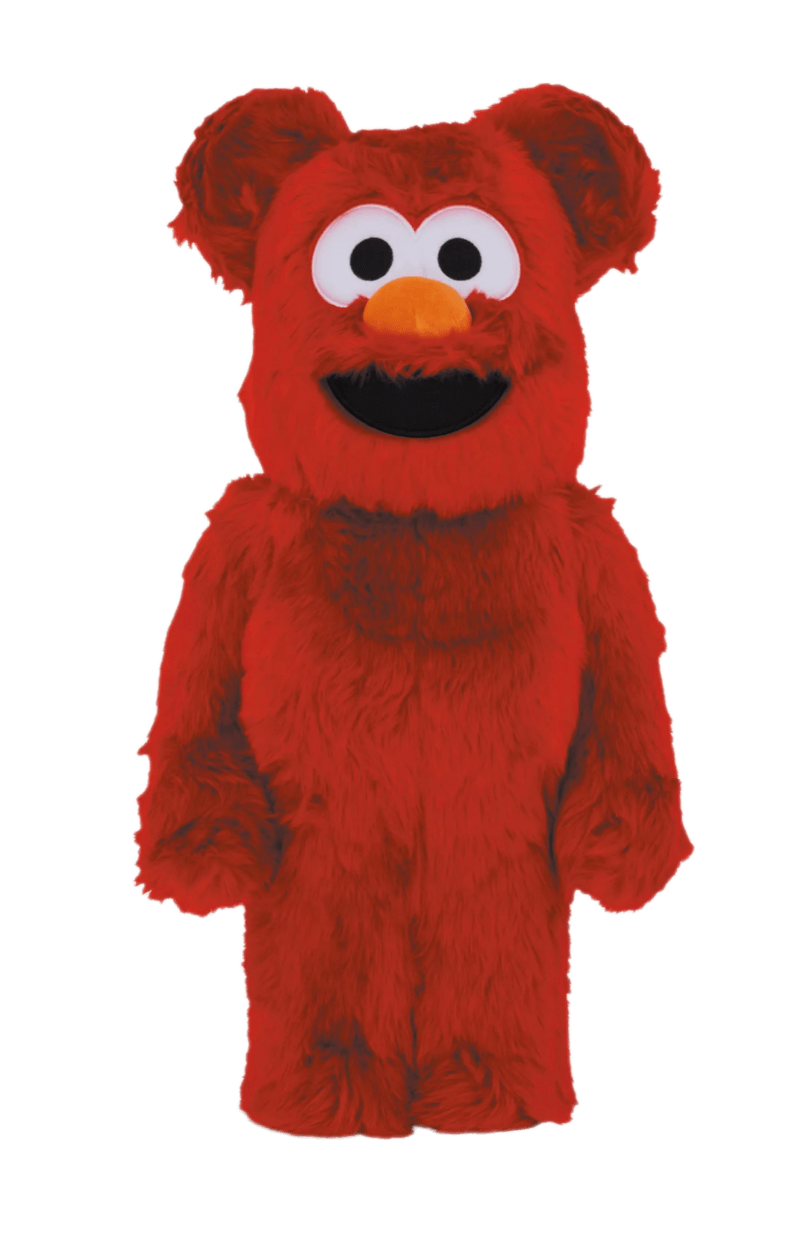 Bearbrick x Sesame Street Elmo Costume Ver. 2 1000%