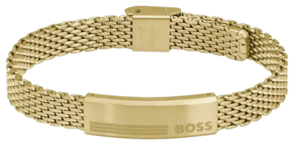 Boss Stainless Steel Bracelet - Gold Plated