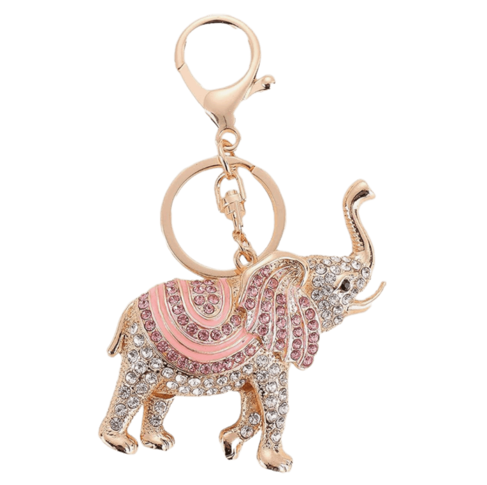 Lucky Elephant Keyring