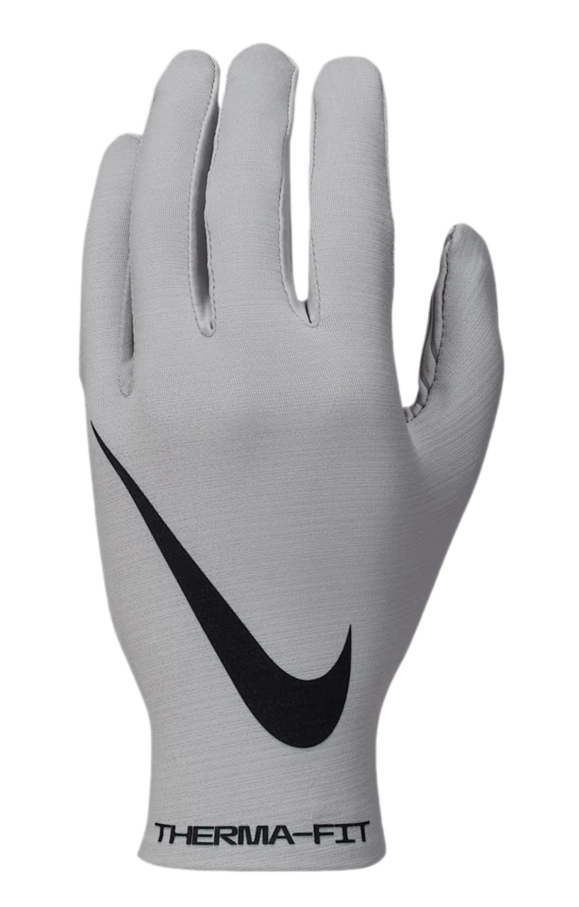 Nike Therma-FIT Football Liner Gloves - Gray