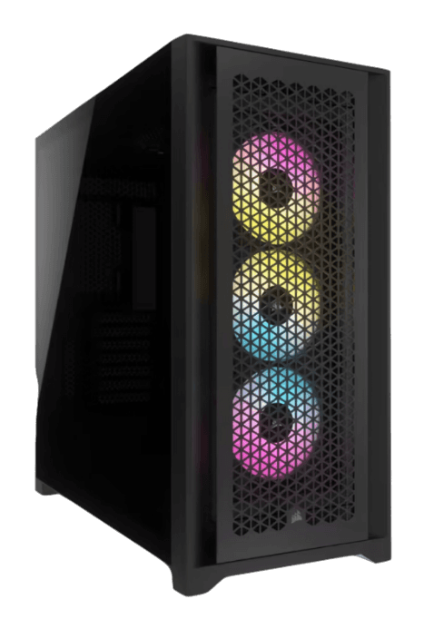 Corsair iCUE 5000D RGB AIRFLOW Mid-Tower Case, Black