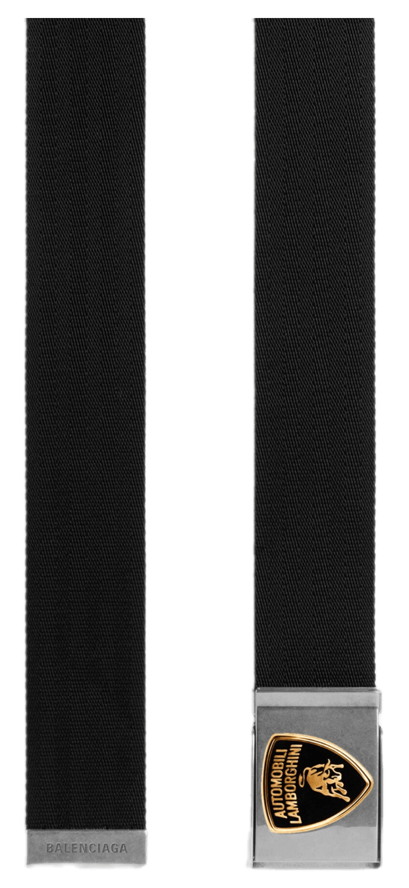 Balenciaga | Automobili Lamborghini Skater Belt - Black