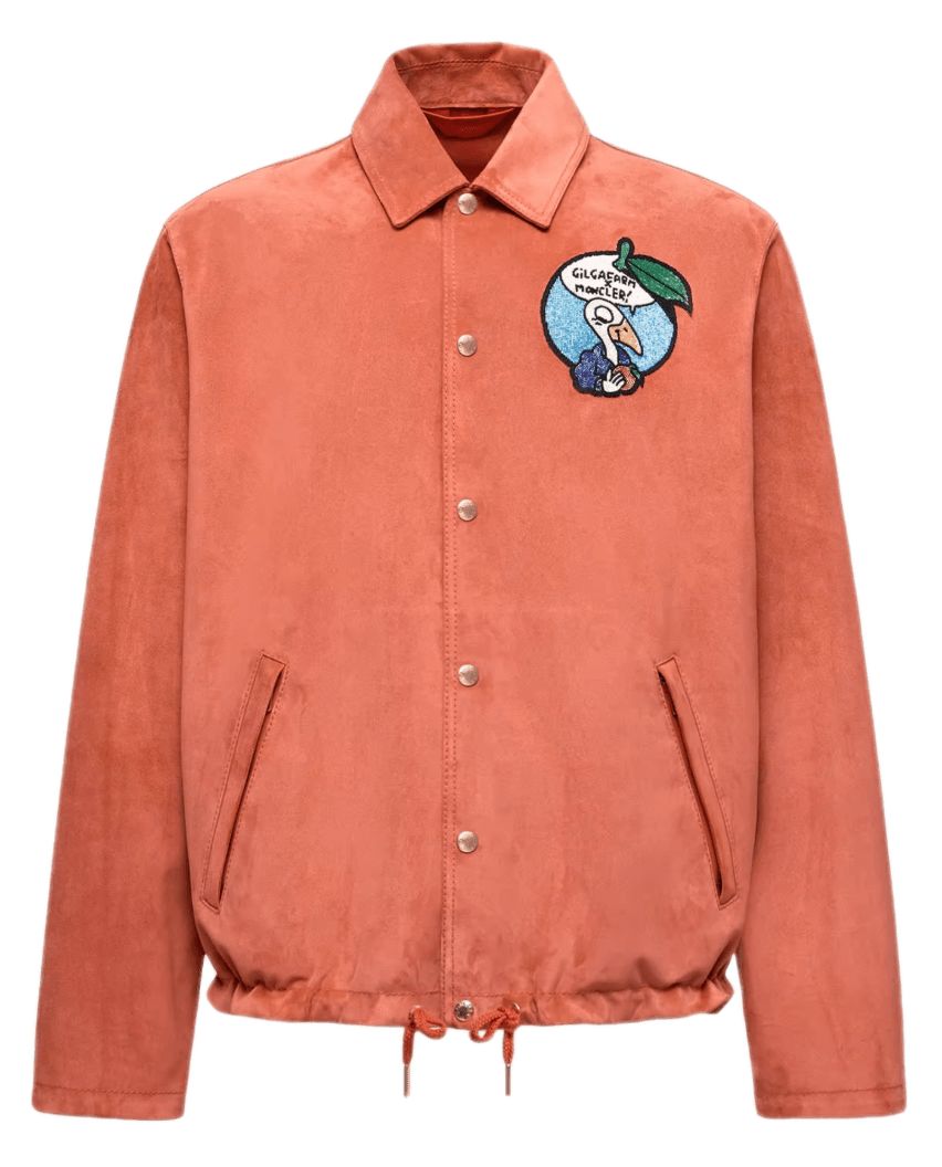 Moncler x Gilga Farm by Donald Glover Navel Suede Shirt Jacket