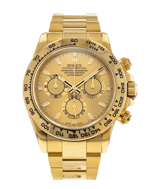 Rolex Daytona Champagne Dial - 40mm, Yellow Gold (2016)